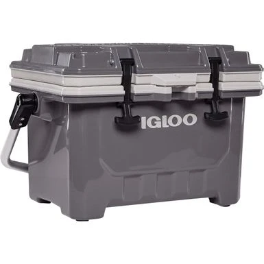 Igloo - IMX 24 Quart Cooler - Gray 9 Igloo - IMX 24 Quart Cooler - Gray - Image 9