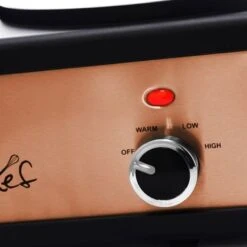 MegaChef 3 Set 2.5Qt Slow Cooker Server Copper/Black With Ceramic Pots - Black -Blender Spark Deals Store 011891d0 9179 4dd0 b010 2fcde3a28812