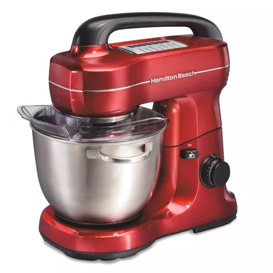 Hamilton Beach - 7 Speed 4qt Stand Mixer Red 1 Hamilton Beach - 7 Speed 4qt Stand Mixer Red
