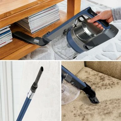 Shark - Cordless Pet Plus Stick Vacuum With Anti-Allergen Complete Seal & PowerFins, Self-Cleaning Brushroll - Blue 8 Shark - Cordless Pet Plus Stick Vacuum With Anti-Allergen Complete Seal & PowerFins, Self-Cleaning Brushroll - Blue - Image 8