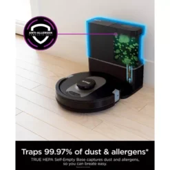 Shark - AI Ultra Robot Vacuum With Matrix Clean, Home Mapping, HEPA Bagless Self Empty Base, WiFI Connected - Black -Blender Spark Deals Store 06175ac5 5e51 4eff a774 1bb0408906ae