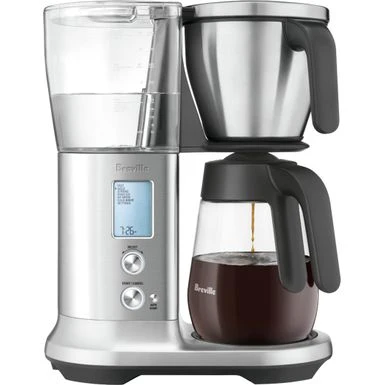 Breville - The Precision Brewer Glass 12-Cup Coffee Maker - Brushed Stainless Steel 1 Breville - The Precision Brewer Glass 12-Cup Coffee Maker - Brushed Stainless Steel