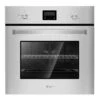 24 In. 2.3 Cu. Ft. Single Gas Wall Oven - Bake Broil Rotisserie Functions - Digital Timer - Convection Fan In Stainless Stee - Stainless Steel