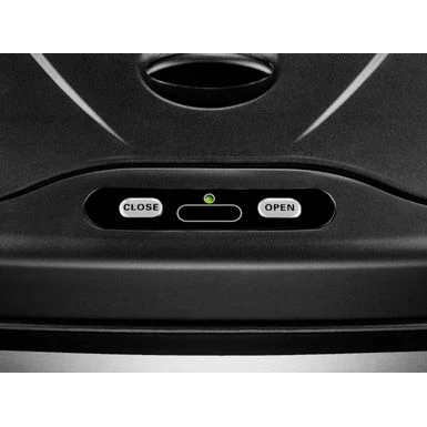 Insignia™ - 18 Gal. Automatic Trash Can With Recycle And Waste Divider - Stainless Steel 8 Insignia™ - 18 Gal. Automatic Trash Can With Recycle And Waste Divider - Stainless Steel - Image 8