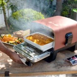 Ninja - Woodfire 8-in-1 Outdoor Oven, 700°F High Heat Roaster, Pizza Oven, BBQ Smoker With Woodfire Technology - Terracotta Red 15 Ninja - Woodfire 8-in-1 Outdoor Oven, 700°F High Heat Roaster, Pizza Oven, BBQ Smoker With Woodfire Technology - Terracotta Red -Blender Spark Deals Store 0dd73207 f027 590f be77 335f2afe5210