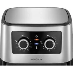Insignia™ - 5 Qt. Analog Air Fryer - Stainless Steel -Blender Spark Deals Store 0e02479b 64c4 5be3 8b49 748b0c36908e