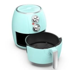 Brentwood 3.2 Quart Electric Air Fryer In Turquoise - Blue -Blender Spark Deals Store 0e60e9e4 bc55 45e1 993c 2415279f1e48