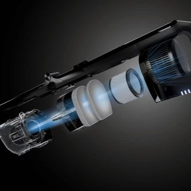 Shark - Vertex Pro Cordless Stick Vacuum With DuoClean PowerFins - Gray 6 Shark - Vertex Pro Cordless Stick Vacuum With DuoClean PowerFins - Gray - Image 6