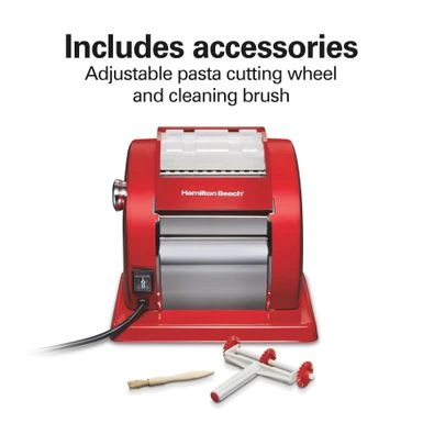Hamilton Beach Electric Pasta Machine - Red 7 Hamilton Beach Electric Pasta Machine - Red - Image 7