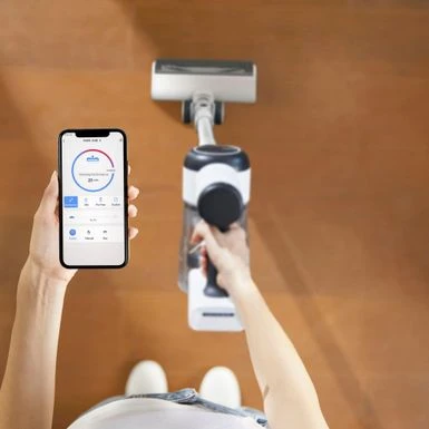 Tineco - Pure One X Dual Smart Cordless Stick Vacuum - White 4 Tineco - Pure One X Dual Smart Cordless Stick Vacuum - White - Image 4