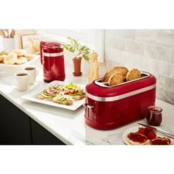 KitchenAid 4-Slice Long Slot Toaster With High-Lift Lever In Empire Red -Blender Spark Deals Store 12750e9f e377 41d0 9c77 72e9ab5978e6