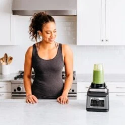 Ninja - Professional Plus Kitchen System With Auto-iQ & (2) 24oz Single-Serve Cups - Black/Stainless Steel -Blender Spark Deals Store 14dfd5cb 70bc 5027 b575 49847390e359