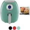 GoWISE 3.7-Quart Digital Air Fryer + 100 Recipes - Mint