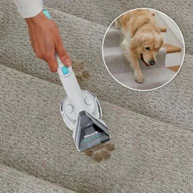 Shark - CarpetXpert With Stainstriker Technology Corded Upright Deep Carpet And Upholstery Cleaner With Built-in Spot Remover - White 6 Shark - CarpetXpert With Stainstriker Technology Corded Upright Deep Carpet And Upholstery Cleaner With Built-in Spot Remover - White - Image 6