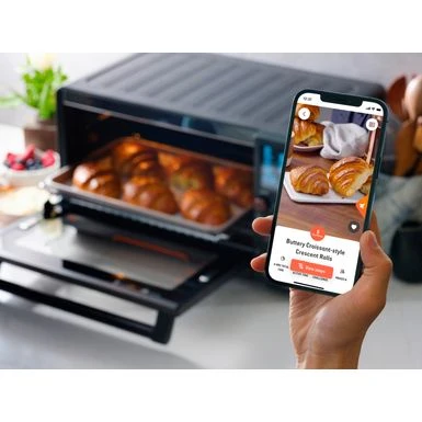 Breville - The Joule 1.0 Cubic Ft Oven Air Fryer Pro - Black Stainless Steel 6 Breville - The Joule 1.0 Cubic Ft Oven Air Fryer Pro - Black Stainless Steel - Image 6