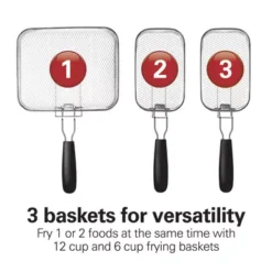 Hamilton Beach - Professional-Style Deep Fryer W/ Double Basket 31 Hamilton Beach - Professional-Style Deep Fryer W/ Double Basket -Blender Spark Deals Store 17a59afb 7644 4db6 bbcf 9e9dfed4771e