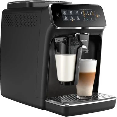 Philips 3200 Series Fully Automatic Espresso Machine W/ LatteGo, Black - Black 2 Philips 3200 Series Fully Automatic Espresso Machine W/ LatteGo, Black - Black - Image 2