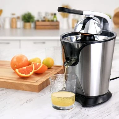 MegaChef Stainless Steel Electric Citrus Juicer - Compact - Silver - Compact 10 MegaChef Stainless Steel Electric Citrus Juicer - Compact - Silver - Compact - Image 10