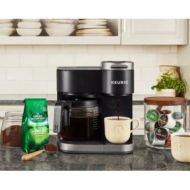 Keurig® Keurig - K-Duo 12-Cup Coffee Maker And Single Serve K-Cup Brewer - Black 7 Keurig® Keurig - K-Duo 12-Cup Coffee Maker And Single Serve K-Cup Brewer - Black - Image 7
