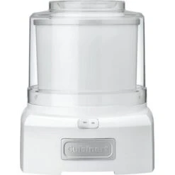 Cuisinart - 1.5-Quart Ice Cream And Sorbet Maker - White -Blender Spark Deals Store 1ebdfc05 a7e7 505d a57f beebdf57cc76