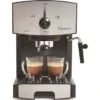 Capresso - EC50 Espresso Machine With 15 Bars Of Pressure And Milk Frother - Stainless Steel