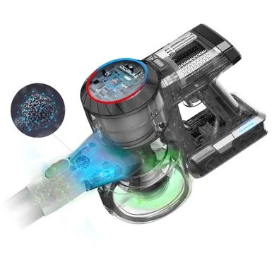 Tineco - Pure One S11 Dual - Cordless Stick Vacuum With ILoop Smart Sensor Technology - Gray 3 Tineco - Pure One S11 Dual - Cordless Stick Vacuum With ILoop Smart Sensor Technology - Gray - Image 3