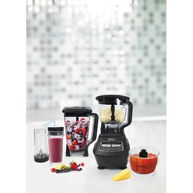 Ninja - Mega Kitchen System 72-Oz. Blender - Black 3 Ninja - Mega Kitchen System 72-Oz. Blender - Black - Image 3