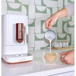 Café - Affetto Automatic Espresso Machine With 20 Bars Of Pressure, Milk Frother, And Built-In Wi-Fi - Matte White -Blender Spark Deals Store 1fa61e2c 3558 5d5d b8b0 d00e8c2f3e93