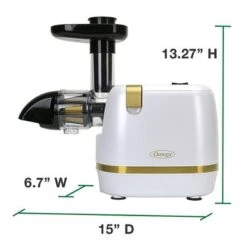 Omega - Cold Press 365, 150W, Horizontal Slow Masticating Juicer - White -Blender Spark Deals Store 209aee90 ebbe 5487 a97d ca47f777ef7c