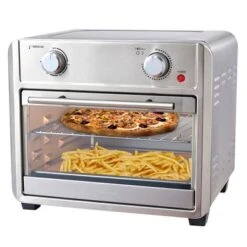 Brentwood 1700 Watt 24 Quart Convection Air Fryer Toaster Oven In Silver - 17.25" X 15.75" X 13.25" - Silver - 17.25" X 15.75" X 13.25"