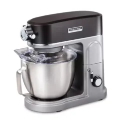 Hamilton Beach - 5qt All Metal Stand Mixer W/ Hub Gray