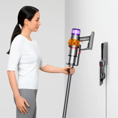 Dyson - V15 Detect Cordless Vacuum - Yellow/Nickel 6 Dyson - V15 Detect Cordless Vacuum - Yellow/Nickel - Image 6