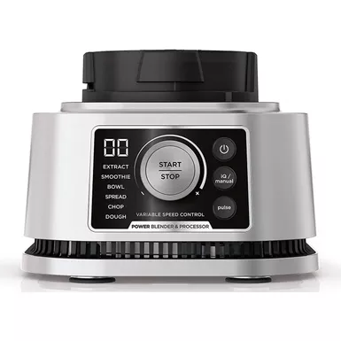 Ninja - Foodi Power Blender & Processor System, Smoothie Bowl Maker & Nutrient Extractor*, 1400WP SmartTORQUE 6 Auto-iQ - Silver 10 Ninja - Foodi Power Blender & Processor System, Smoothie Bowl Maker & Nutrient Extractor*, 1400WP SmartTORQUE 6 Auto-iQ - Silver - Image 10