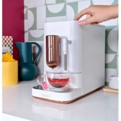 Café - Affetto Automatic Espresso Machine With 20 Bars Of Pressure, Milk Frother, And Built-In Wi-Fi - Matte White -Blender Spark Deals Store 25598a15 8cfe 5582 977b 15426d8f167b