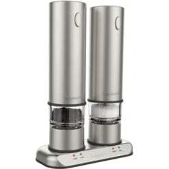 Cuisinart - Rechargeable Salt & Pepper Mills - Silver -Blender Spark Deals Store 25e08e23 078c 55e2 9326 07ed6c605a11