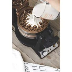 CRUX Double Rotating Belgian Waffle Maker With Nonstick Plates, Stainless Steel Housing & Browning Control -Blender Spark Deals Store 26620466 9f59 431b ac59 e0883ad03bcb