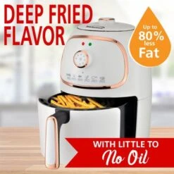 Brentwood 2 Quart Small Electric Air Fryer In White - White 9 Brentwood 2 Quart Small Electric Air Fryer In White - White -Blender Spark Deals Store 27aa5bf5 55c2 4f09 9116 16a02229b837