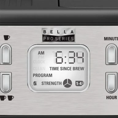 Bella Pro Series - Combo 19-Bar Espresso And 10-Cup Drip Coffee Maker - Stainless Steel 4 Bella Pro Series - Combo 19-Bar Espresso And 10-Cup Drip Coffee Maker - Stainless Steel - Image 4