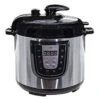SPT EPC-14DA: 6-Quart Digital Stainless Steel Electric Pressure Cooker, BLACK