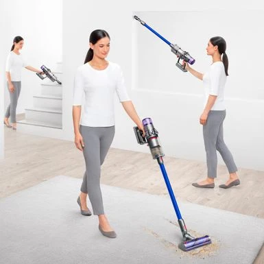 Dyson - V11 Cordless Vacuum - Nickel/Blue 2 Dyson - V11 Cordless Vacuum - Nickel/Blue - Image 2
