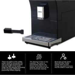 Super Automatic Espresso Coffee Machine - Black -Blender Spark Deals Store 315b4e5b 503e 4515 89b3 dc9bb00e796c