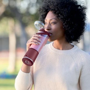 Ninja - Blast 18 Oz. Portable Blender - Cranberry Red 11 Ninja - Blast 18 Oz. Portable Blender - Cranberry Red - Image 11