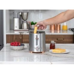 Café - Specialty 2-Slice Toaster - Stainless Steel -Blender Spark Deals Store 35a01b28 a364 5a65 9d24 9c35f08d857d