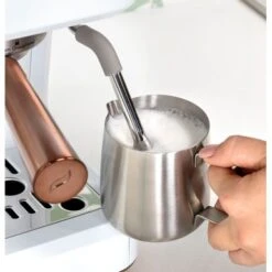 Café - Bellissimo Semi-Automatic Espresso Machine With 15 Bars Of Pressure, Milk Frother, And Built-In Wi-Fi - Matte White -Blender Spark Deals Store 35c287b0 7cac 5103 a3b4 d7d941aa15cb