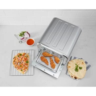 Cuisinart - Compact Air Fryer Toaster Oven - Stainless Steel 2 Cuisinart - Compact Air Fryer Toaster Oven - Stainless Steel - Image 2