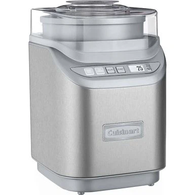 Cuisinart - Cool Creations 2-Quart Ice Cream Maker - Brushed Chrome 2 Cuisinart - Cool Creations 2-Quart Ice Cream Maker - Brushed Chrome - Image 2