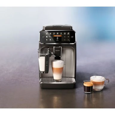 Philips 4300 Series Fully Automatic Espresso Machine With LatteGo Milk Frother, 8 Coffee Varieties - Black 9 Philips 4300 Series Fully Automatic Espresso Machine With LatteGo Milk Frother, 8 Coffee Varieties - Black - Image 9