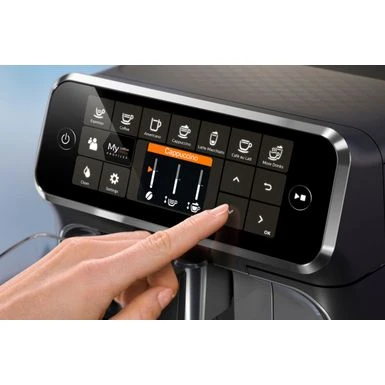 Philips 4300 Series Fully Automatic Espresso Machine With LatteGo Milk Frother, 8 Coffee Varieties - Black 8 Philips 4300 Series Fully Automatic Espresso Machine With LatteGo Milk Frother, 8 Coffee Varieties - Black - Image 8