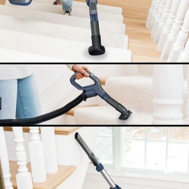 Shark - Navigator Lift-Away Upright Vacuum With Anti-Allergen Complete Seal - Blue Jean 2 Shark - Navigator Lift-Away Upright Vacuum With Anti-Allergen Complete Seal - Blue Jean - Image 2