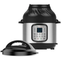 Blender Spark Deals Store 11 Instant Pot - 6Qt Crisp Pressure Cooker Air Fryer - Silver